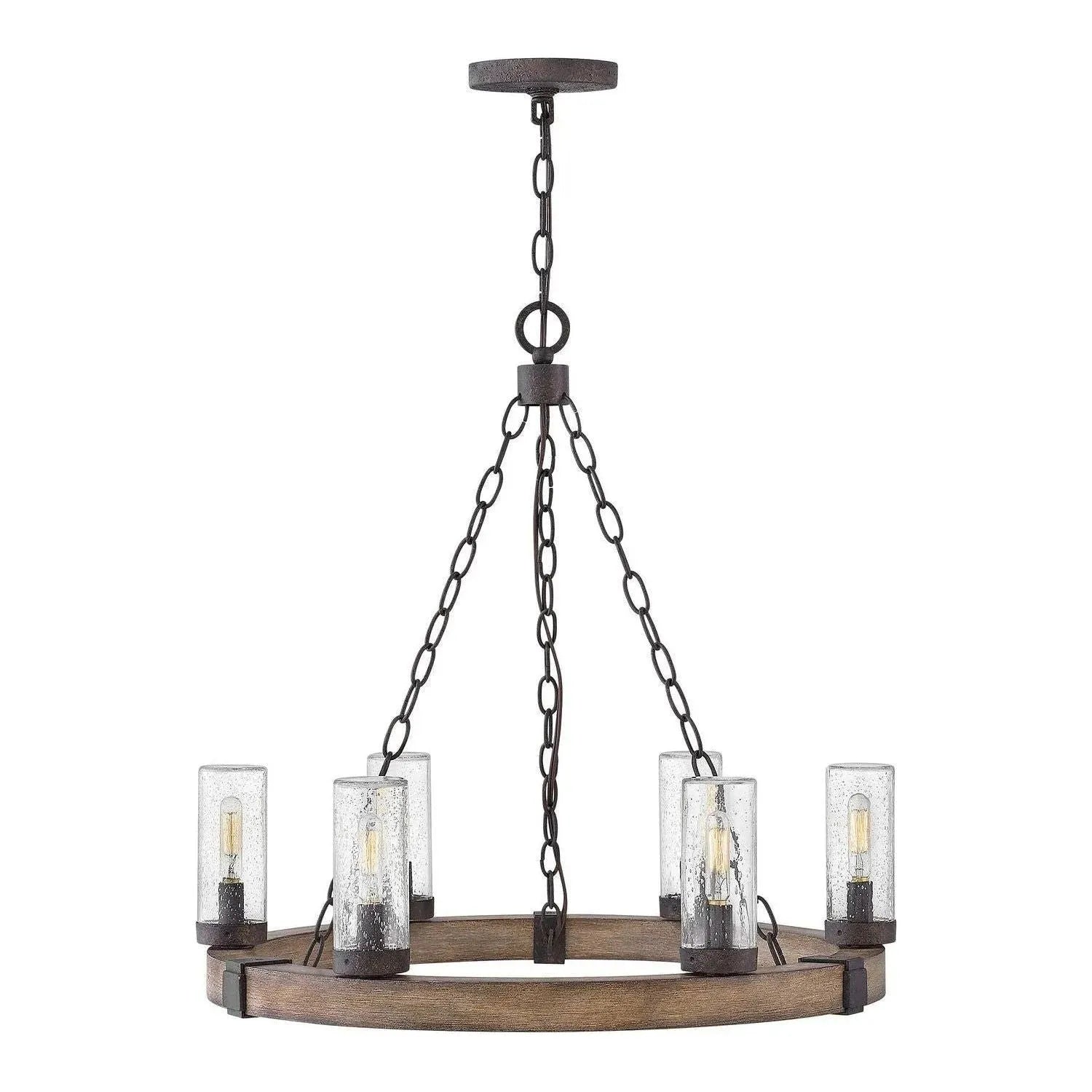 Hinkley Lighting - Sawyer LED Outdoor Chandelier - 29206SQ-LL | Montreal Lighting & Hardware