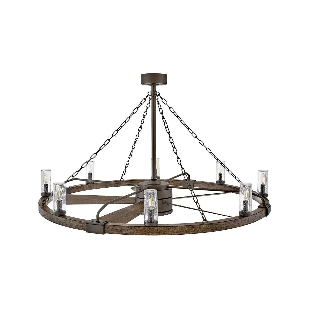 Hinkley Lighting - Sawyer LED Smart Fandelier - 906144FMB-LWD | Montreal Lighting & Hardware