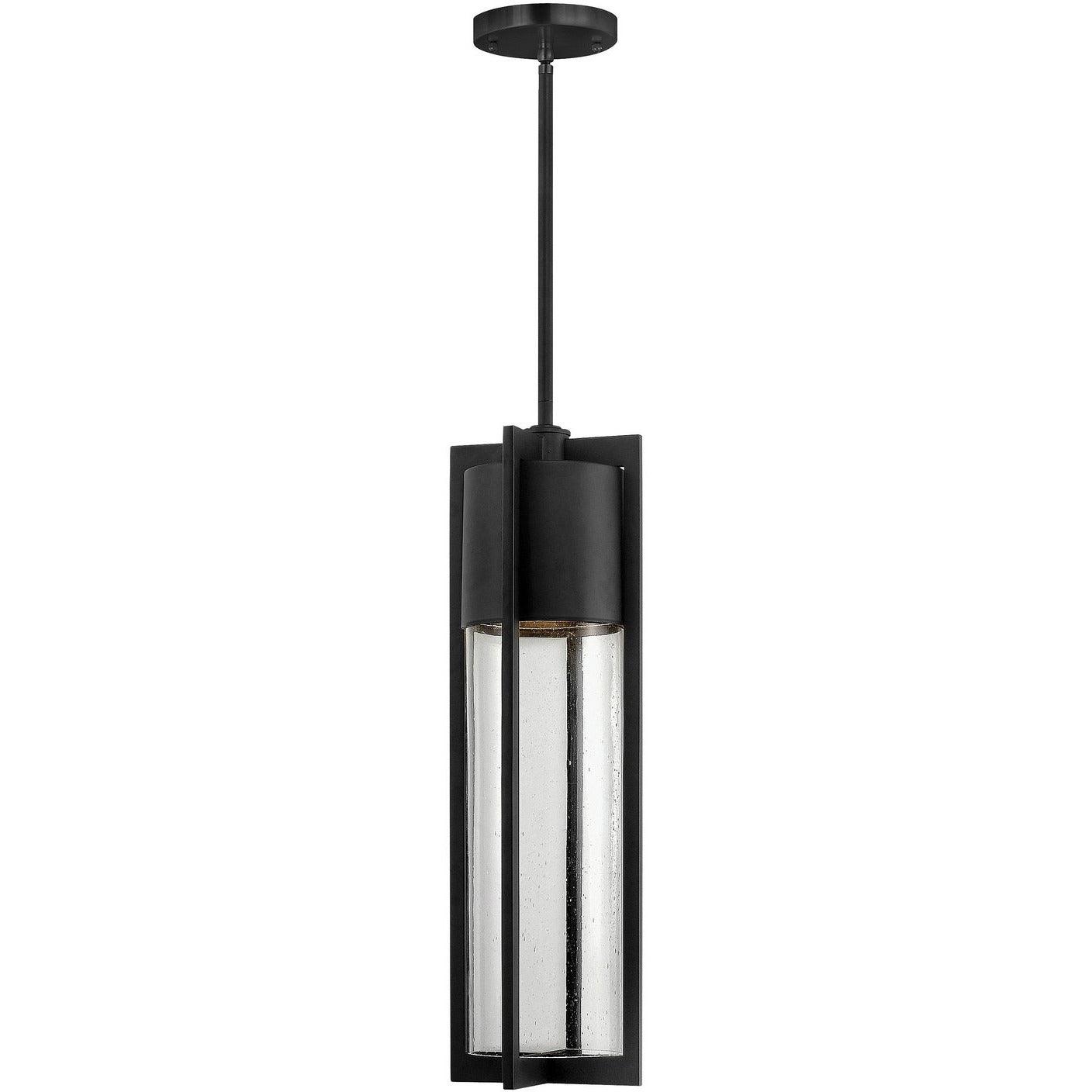 Hinkley Lighting - Shelter 6-Inch Outdoor Hanging Lantern - 1322BK-LED | Montreal Lighting & Hardware