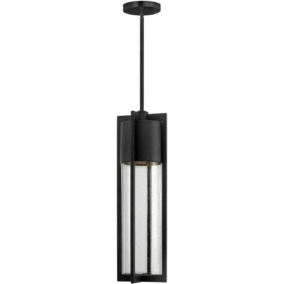 Hinkley Lighting - Shelter 6-Inch Outdoor Hanging Lantern - 1322BK | Montreal Lighting & Hardware