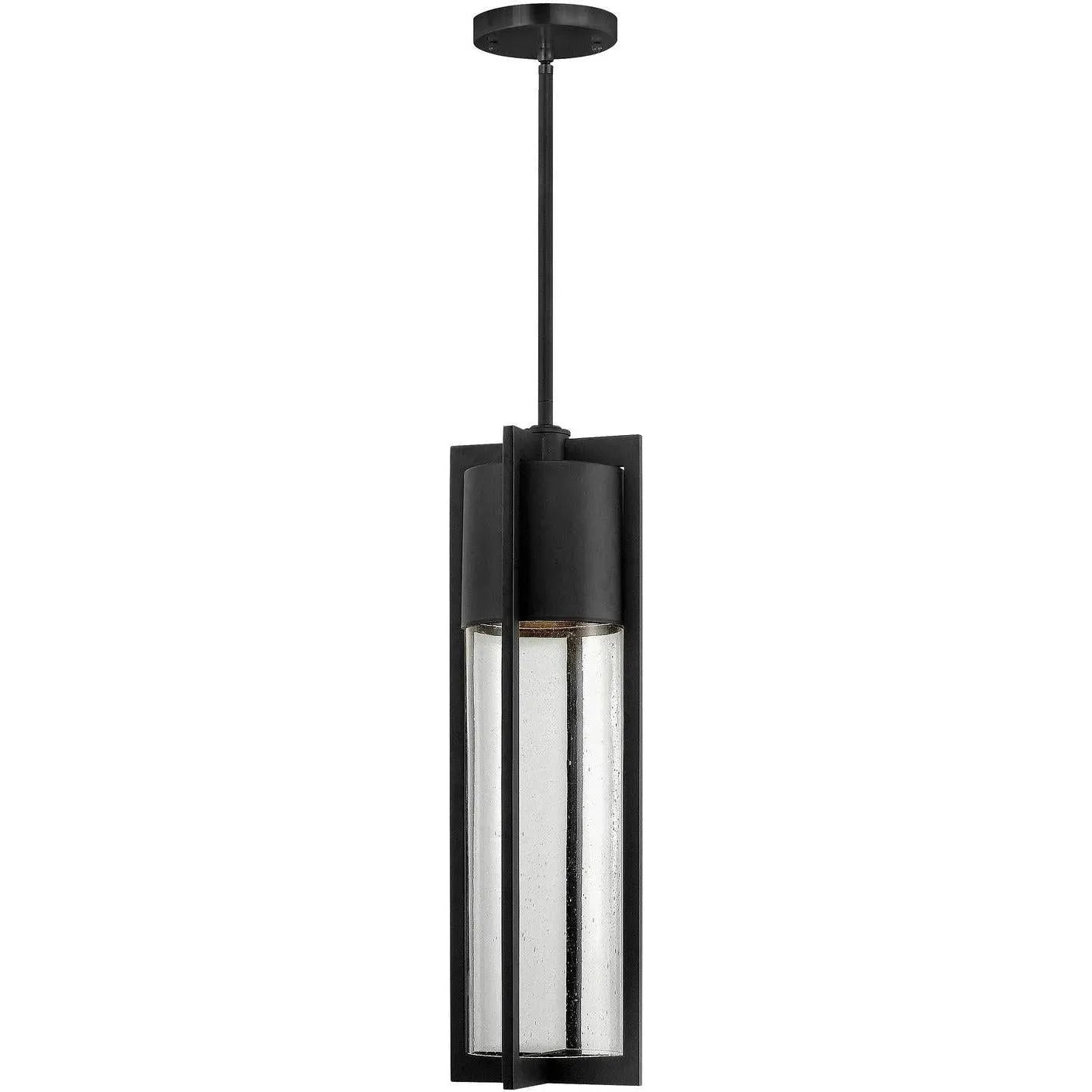 Hinkley Lighting - Shelter 6-Inch Outdoor Hanging Lantern - 1322BK | Montreal Lighting & Hardware
