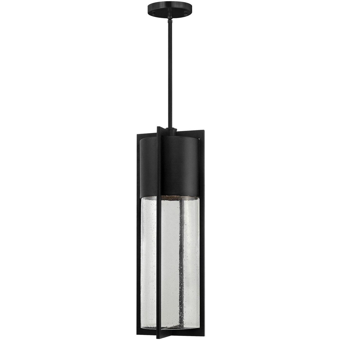 Hinkley Lighting - Shelter 8-Inch Outdoor Hanging Lantern - 1328BK-LED | Montreal Lighting & Hardware