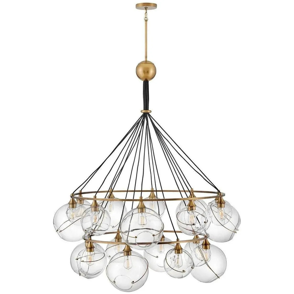 Hinkley Lighting - Skye 53-Inch Chandelier - 30308HBR | Montreal Lighting & Hardware