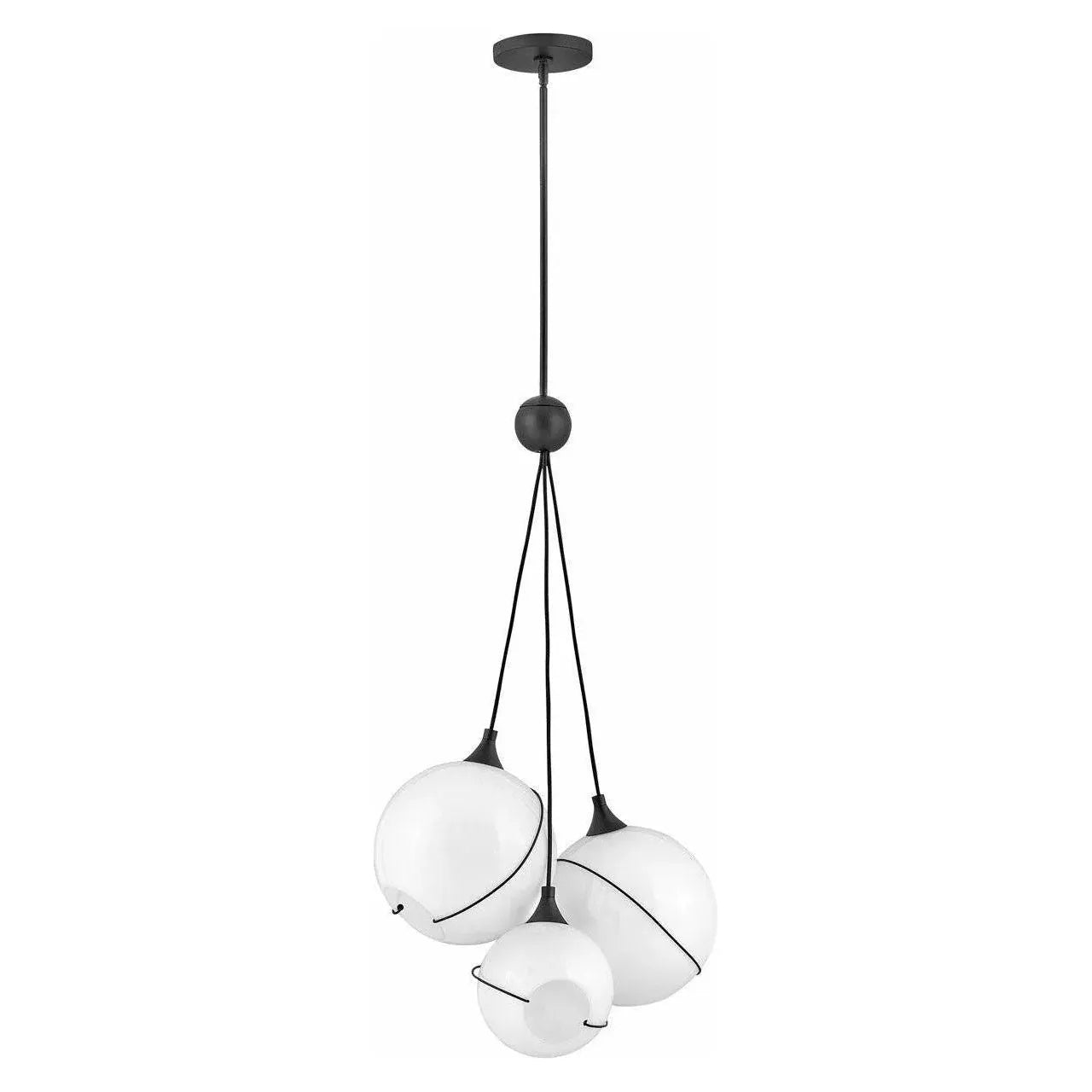 Hinkley Lighting - Skye Pendant - 30304BLK-WH | Montreal Lighting & Hardware