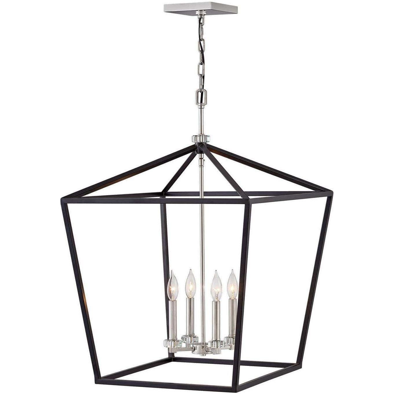Hinkley Lighting - Stinson 22-Inch Lantern - 3538BK | Montreal Lighting & Hardware