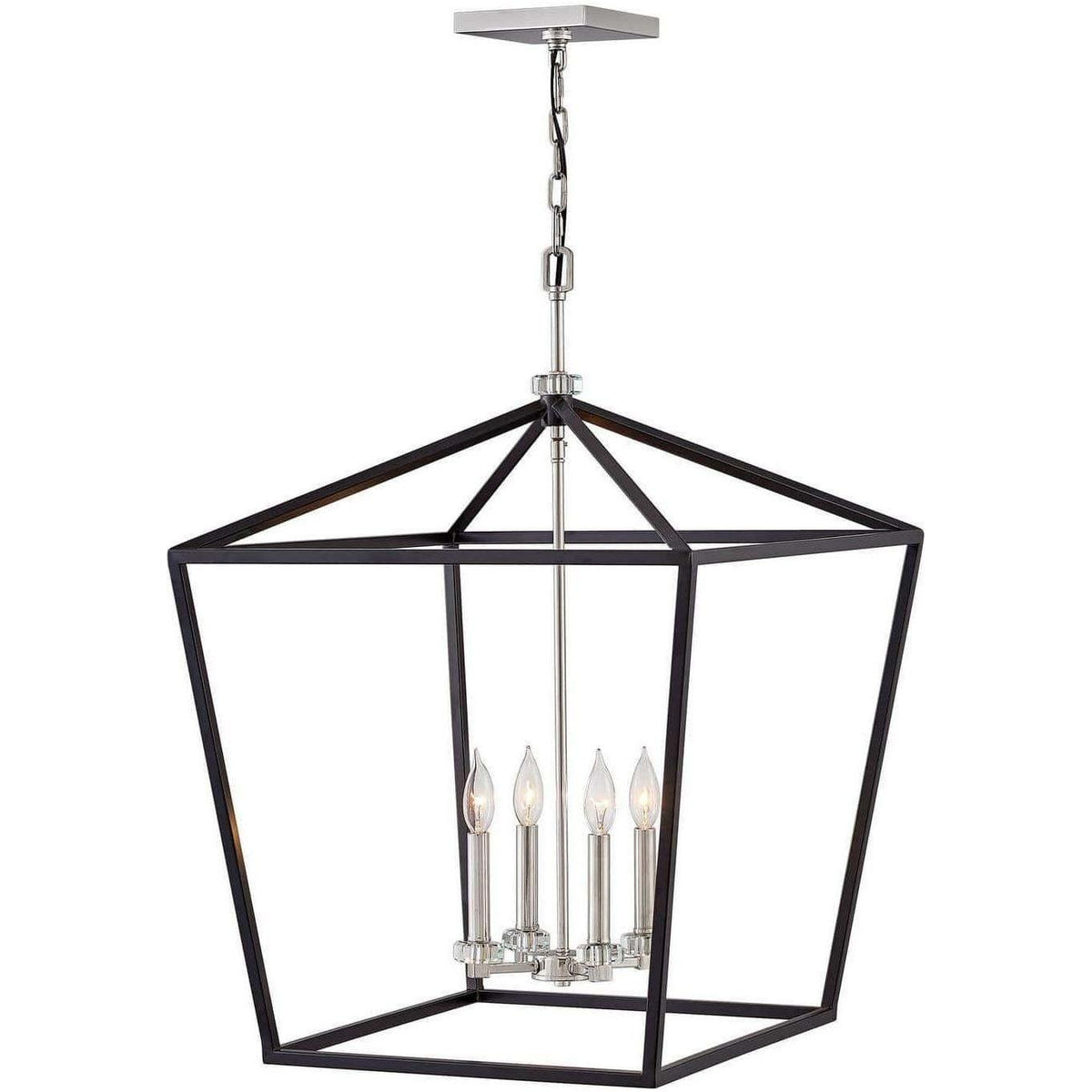 Hinkley Lighting - Stinson 22-Inch Lantern - 3538BK | Montreal Lighting & Hardware