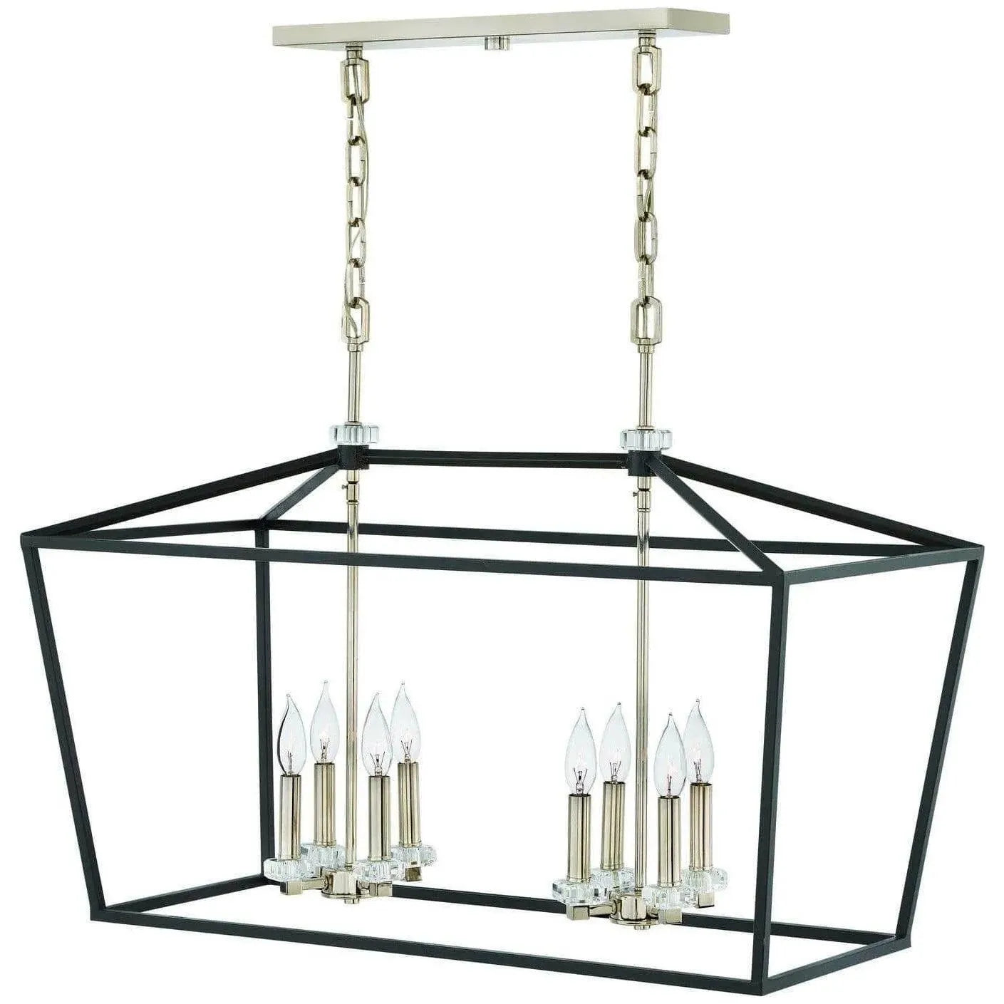 Hinkley Lighting - Stinson 34-Inch Linear Suspension - 3534BK | Montreal Lighting & Hardware