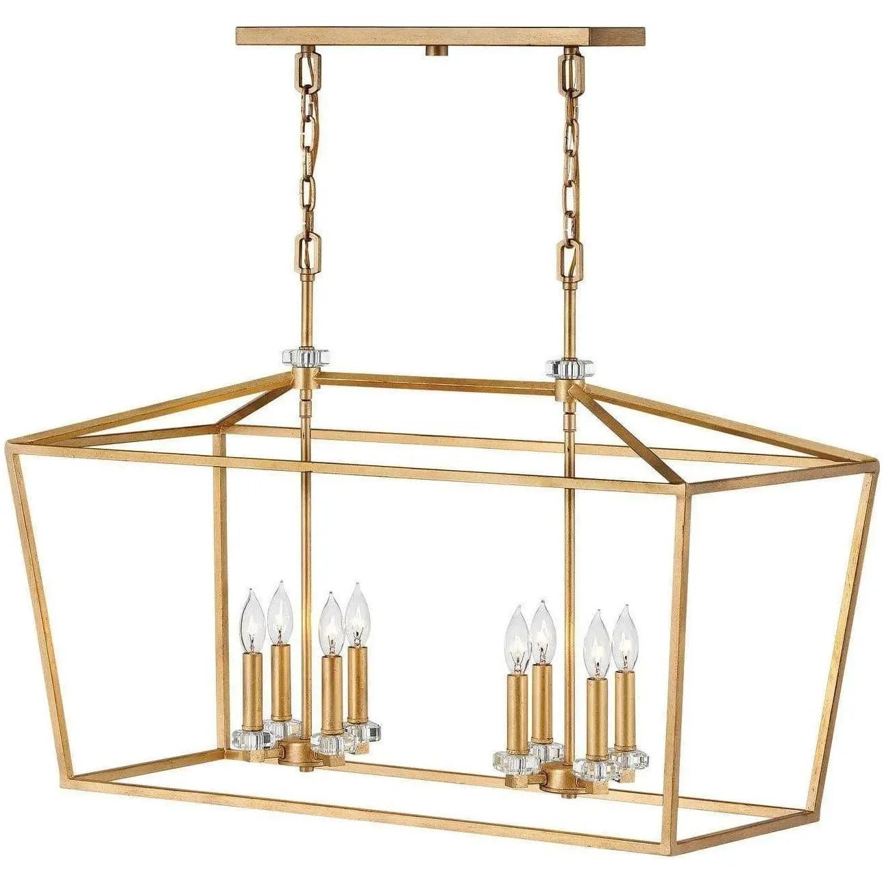 Hinkley Lighting - Stinson 34-Inch Linear Suspension - 3534BK | Montreal Lighting & Hardware