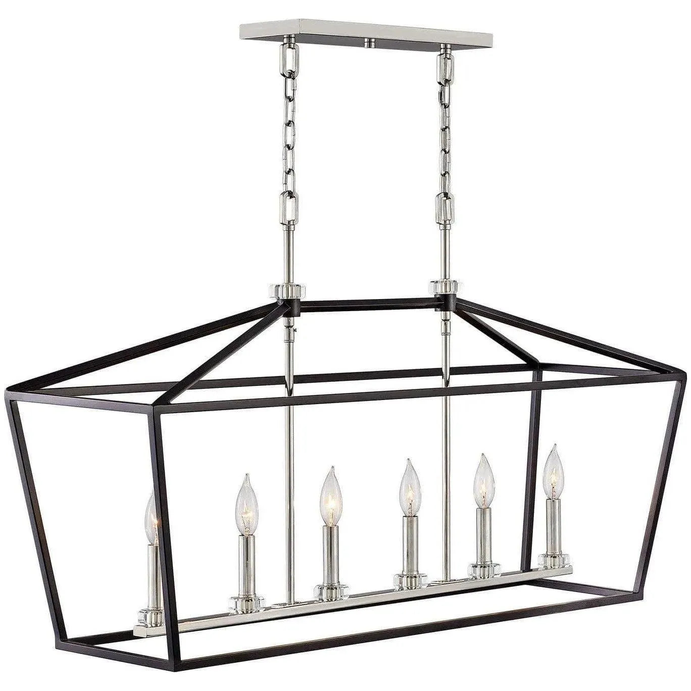 Hinkley Lighting - Stinson 42-Inch Linear Suspension - 3539BK | Montreal Lighting & Hardware