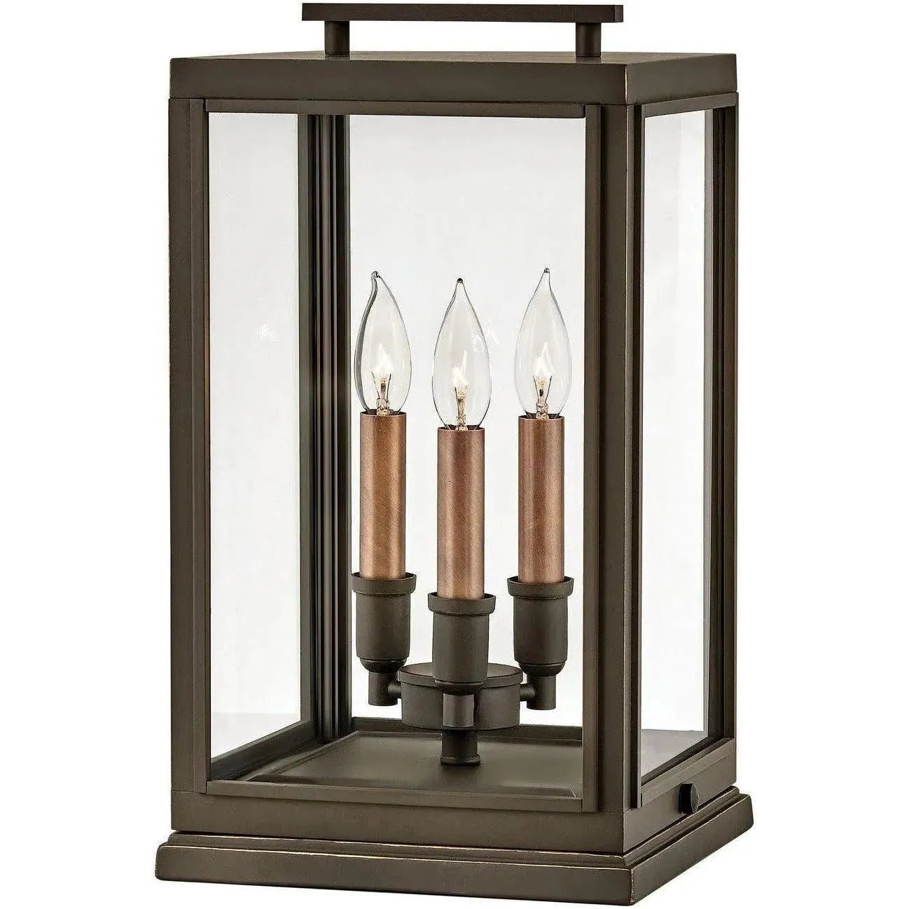 Hinkley Lighting - Sutcliffe 18-Inch Outdoor Post Mount - 2917OZ | Montreal Lighting & Hardware