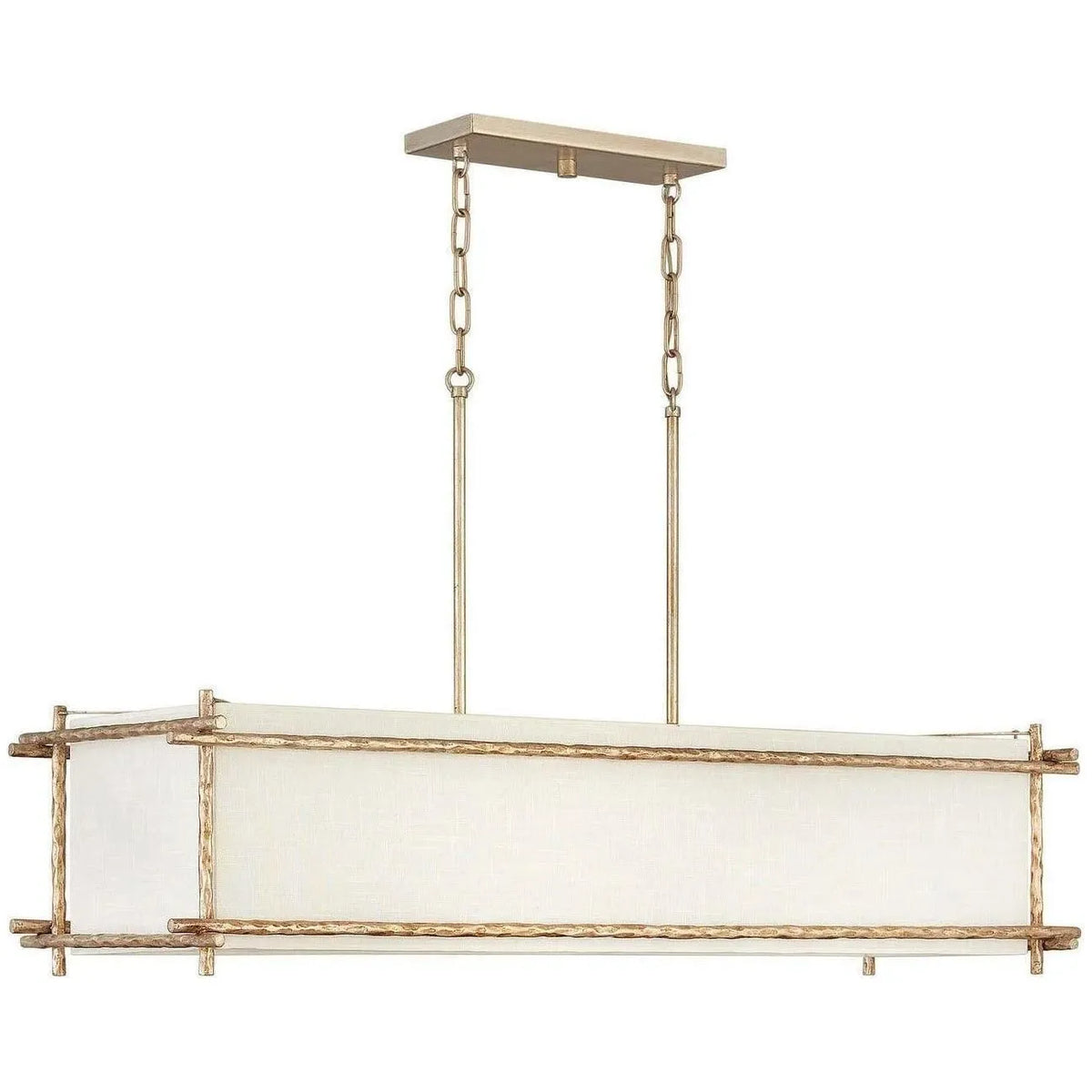 Hinkley Lighting - Tress 14-Inch Linear Suspension - 3676CPG | Montreal Lighting & Hardware