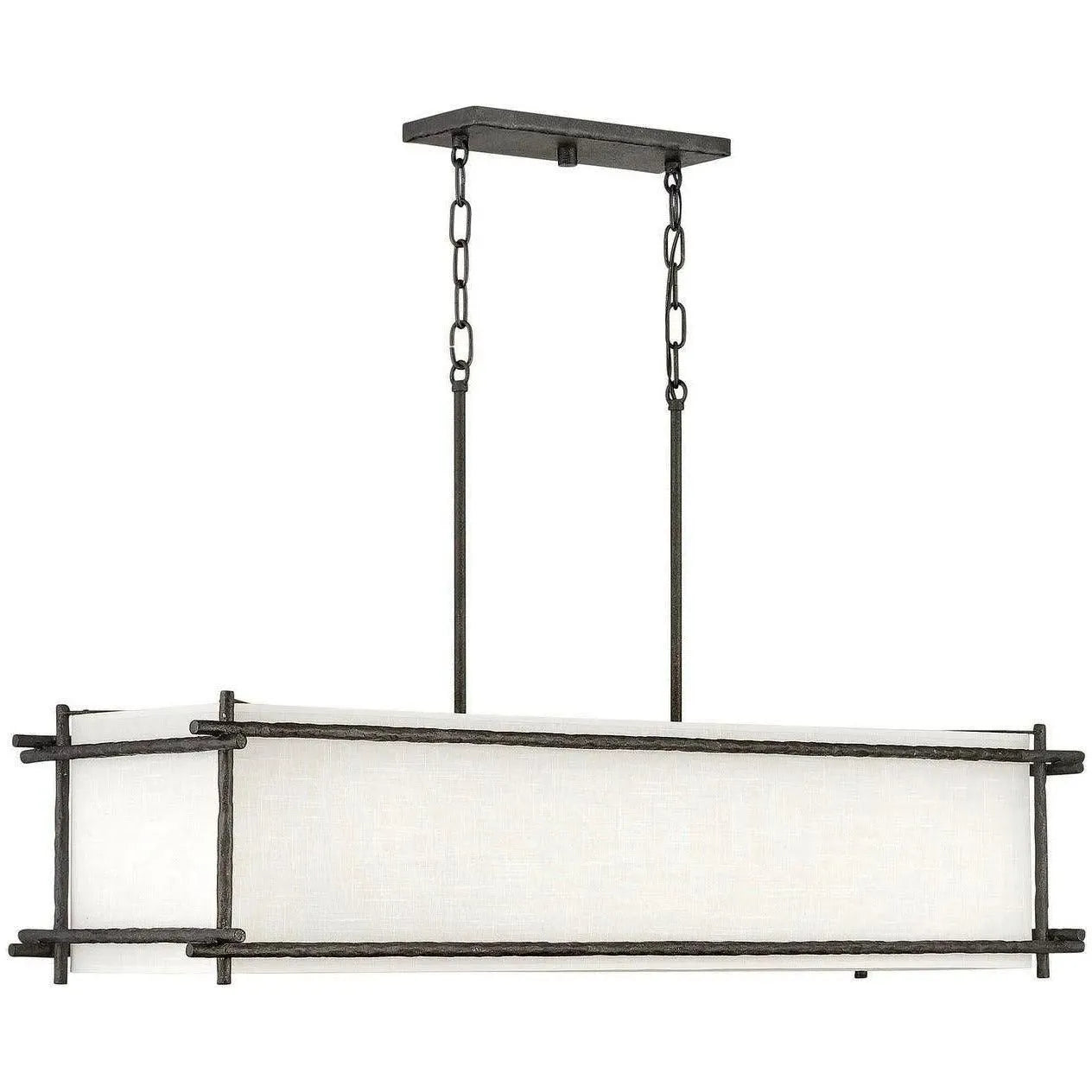 Hinkley Lighting - Tress 14-Inch Linear Suspension - 3676CPG | Montreal Lighting & Hardware