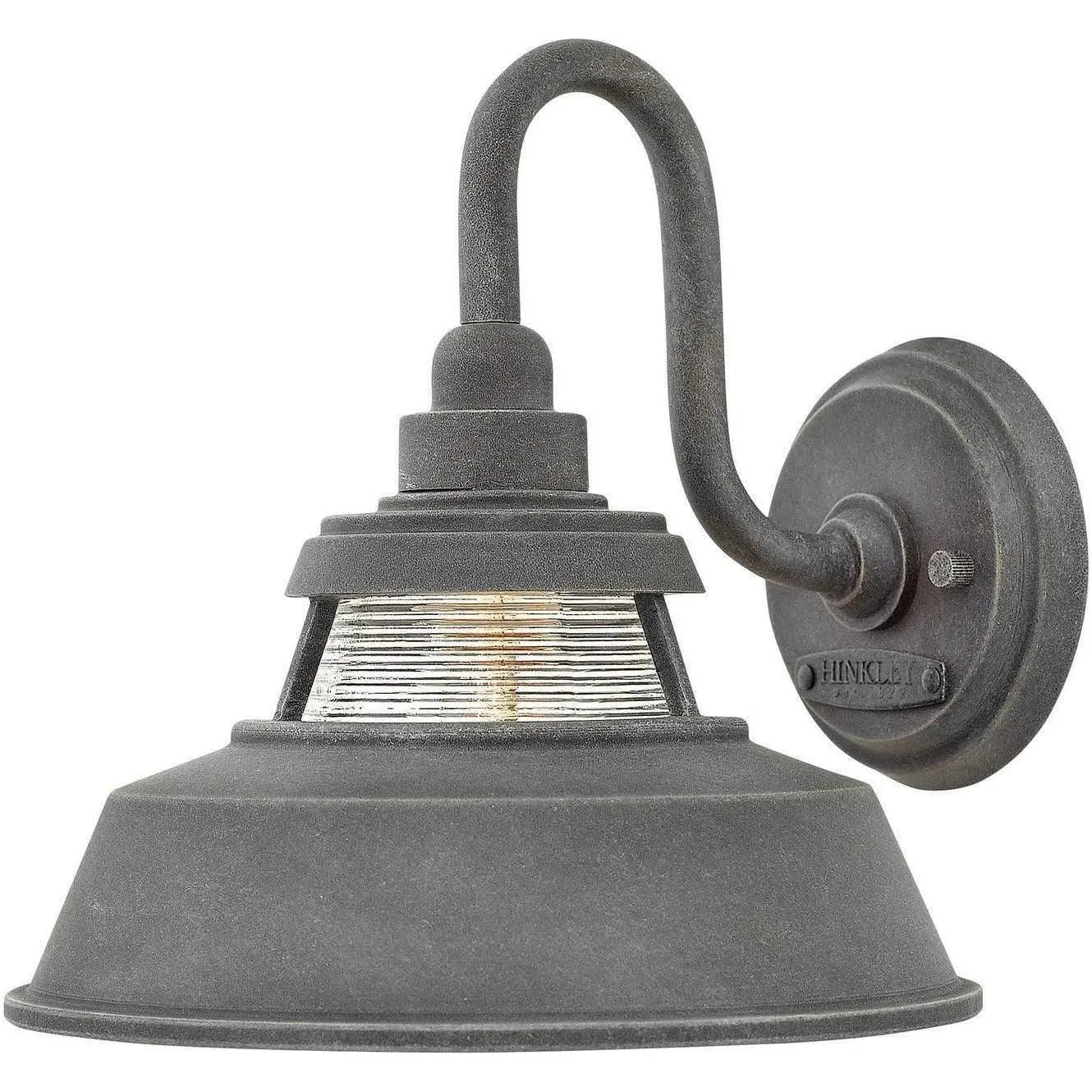Hinkley Lighting - Troyer 10-Inch Outdoor Wall Mount - 1194BK | Montreal Lighting & Hardware