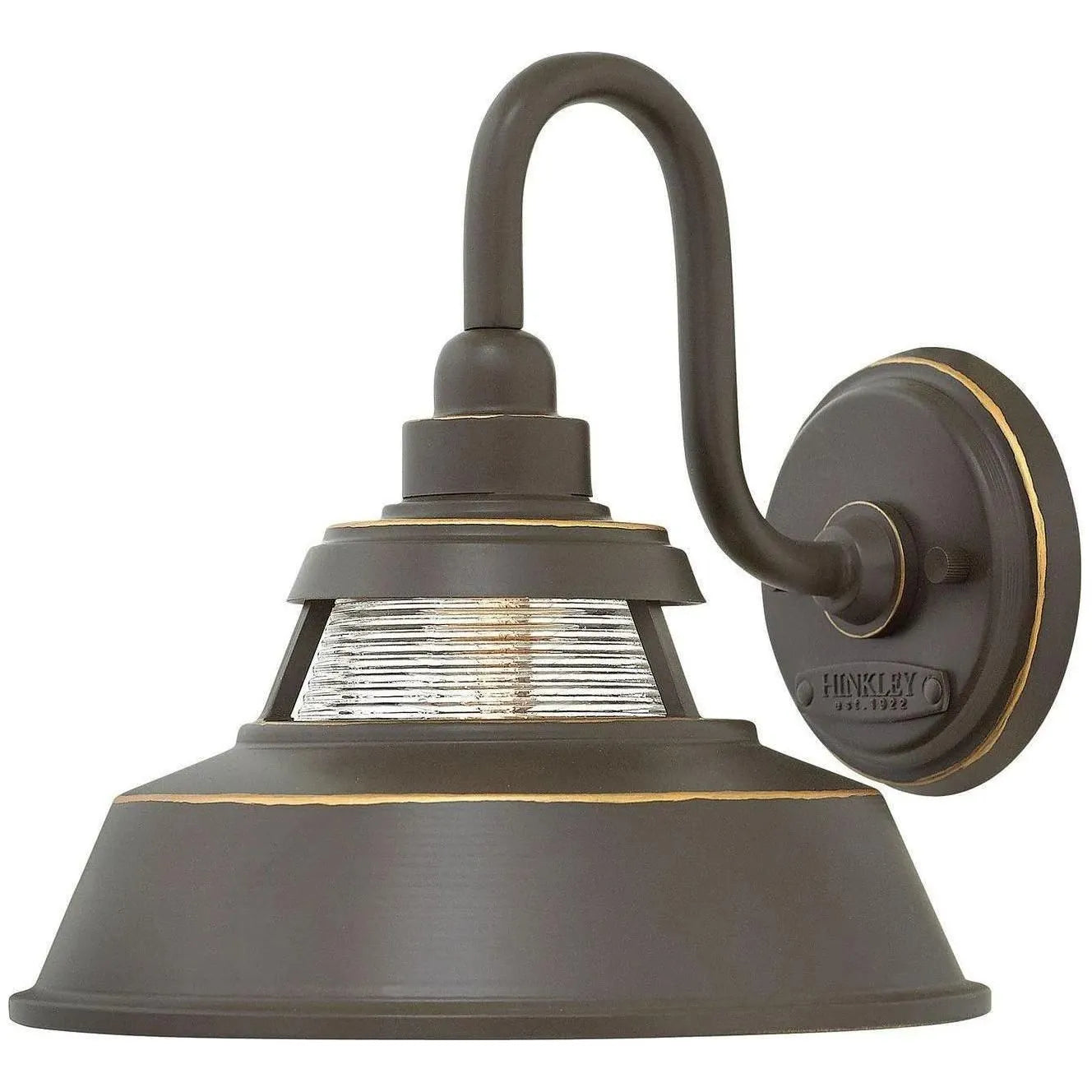 Hinkley Lighting - Troyer 10-Inch Outdoor Wall Mount - 1194OZ | Montreal Lighting & Hardware