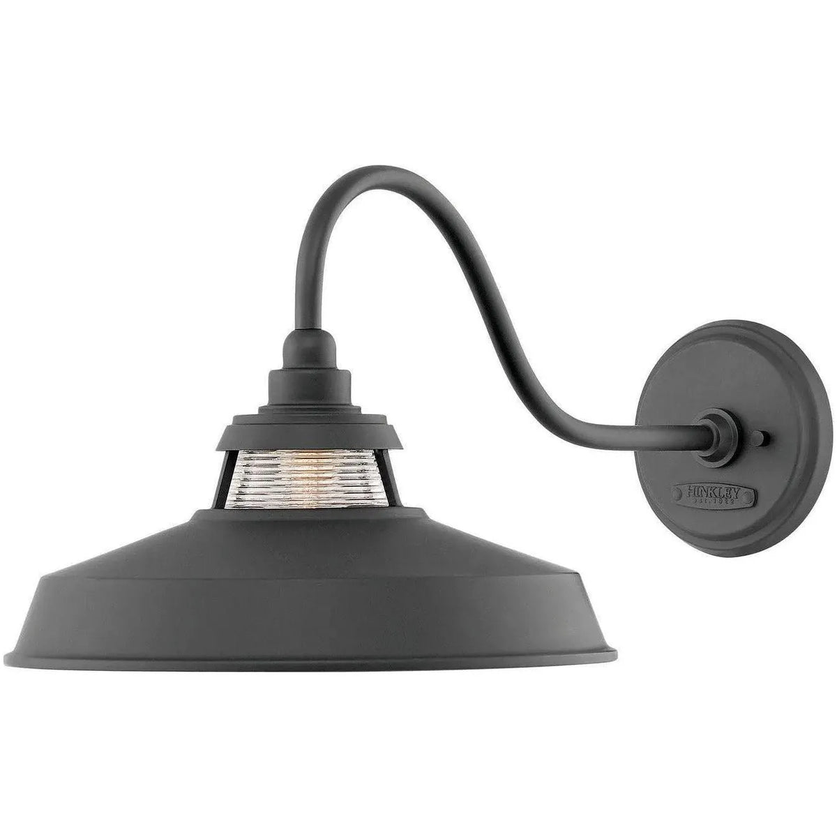 Hinkley Lighting - Troyer 12-Inch Outdoor Wall Mount - 1195BK | Montreal Lighting & Hardware