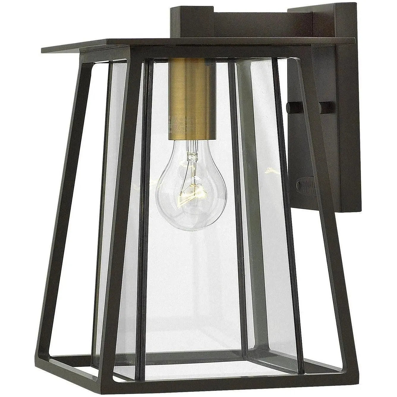 Hinkley Lighting - Walker 13-Inch Outdoor Wall Mount - 2100BK | Montreal Lighting & Hardware