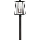 Hinkley Lighting - Walker 21-Inch Outdoor Post Mount - 2101BK | Montreal Lighting & Hardware