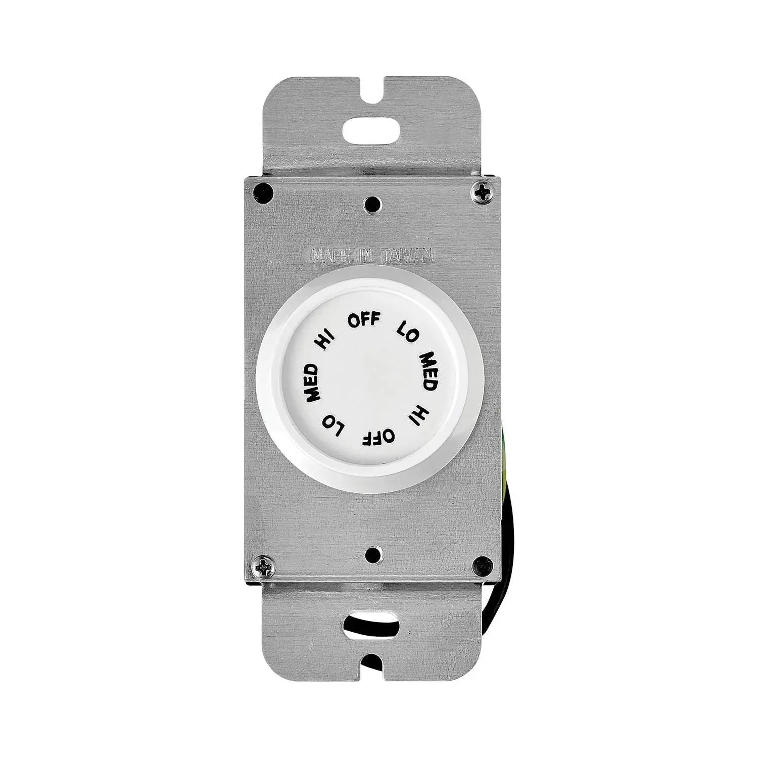 Hinkley Lighting - Wall Control 3 Speed Rotary Wall Contol - 980010FAW | Montreal Lighting & Hardware