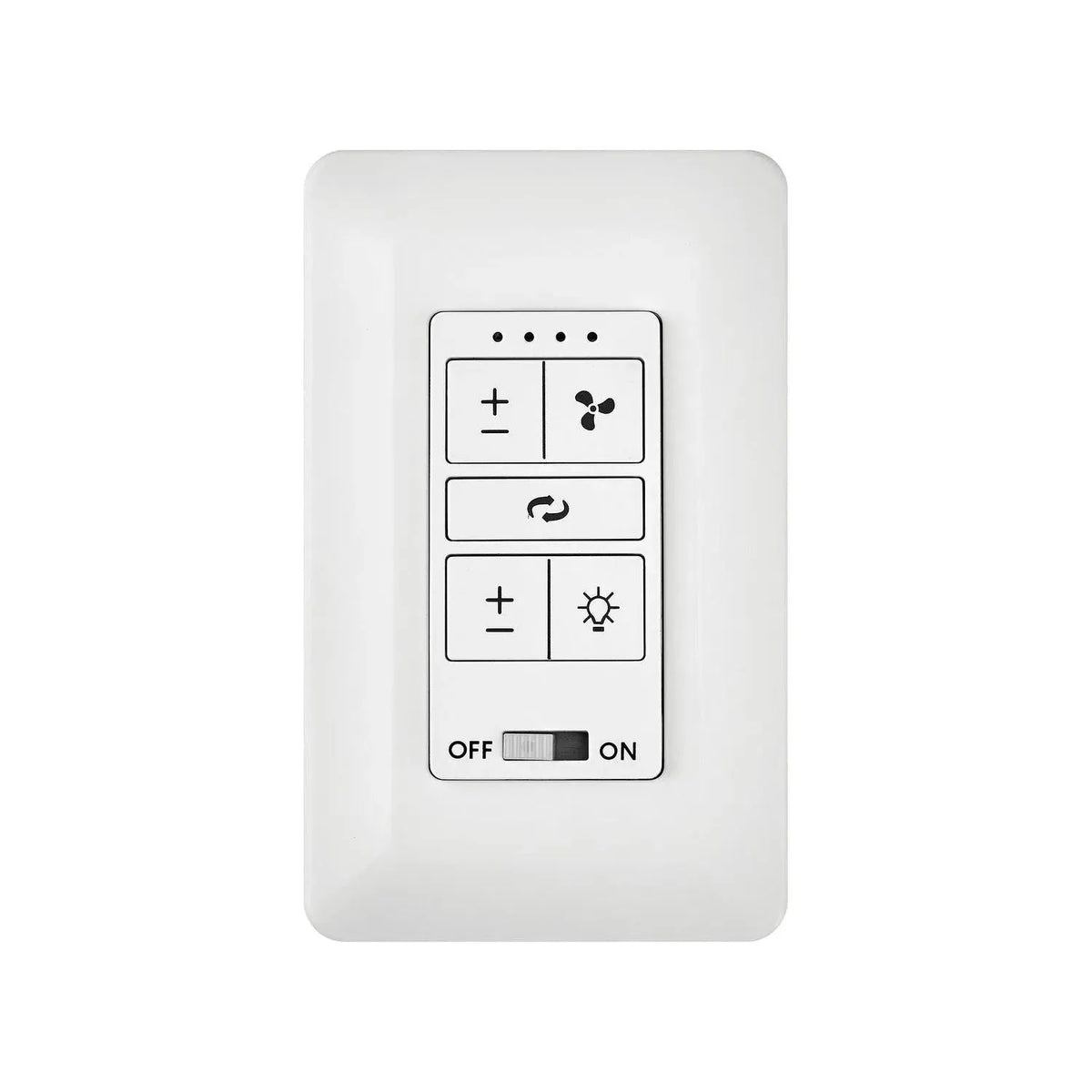 Hinkley Lighting - Wall Control 4 Speed Dc Wall Control - 980001FWH | Montreal Lighting & Hardware