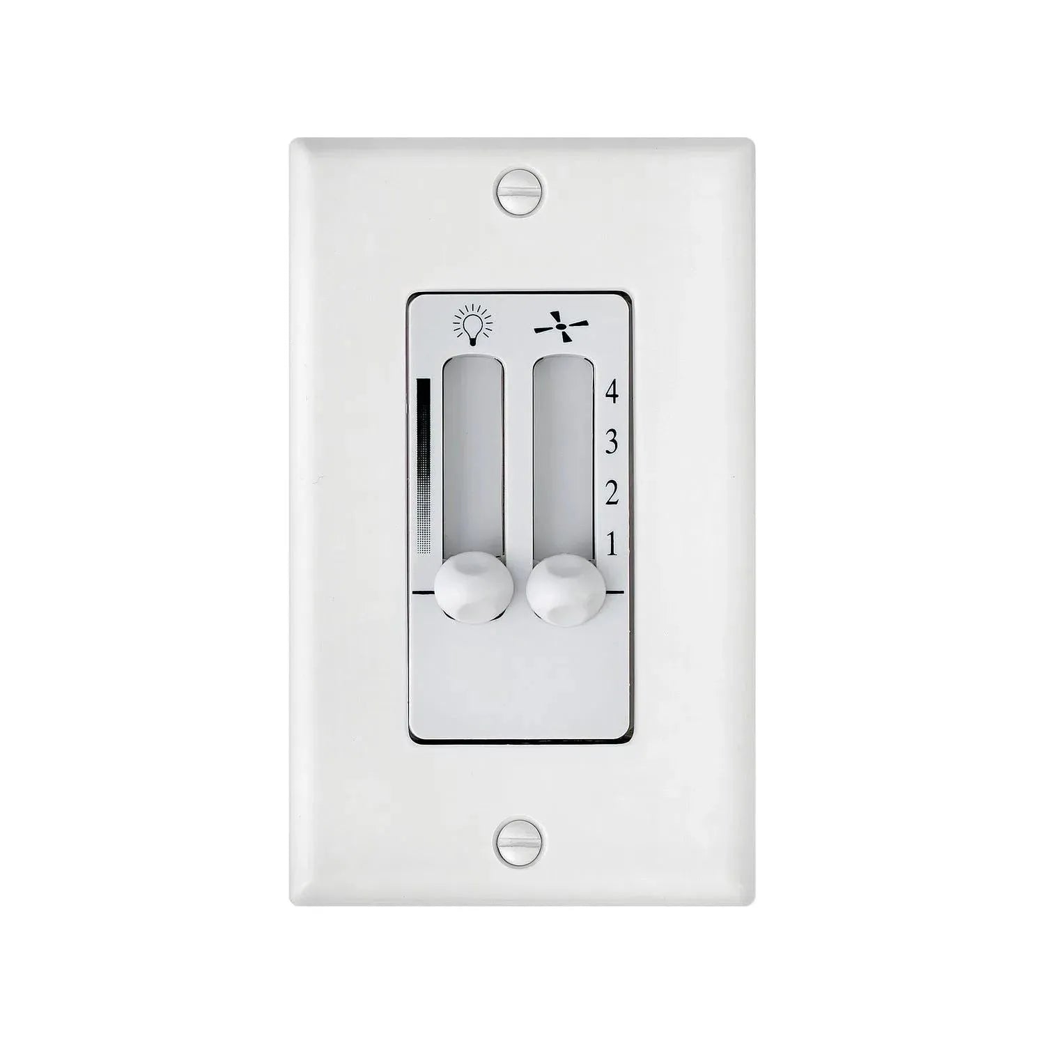 Hinkley Lighting - Wall Ctl 4 Speed Dual Slide Wall Contol - 980008FAL | Montreal Lighting & Hardware