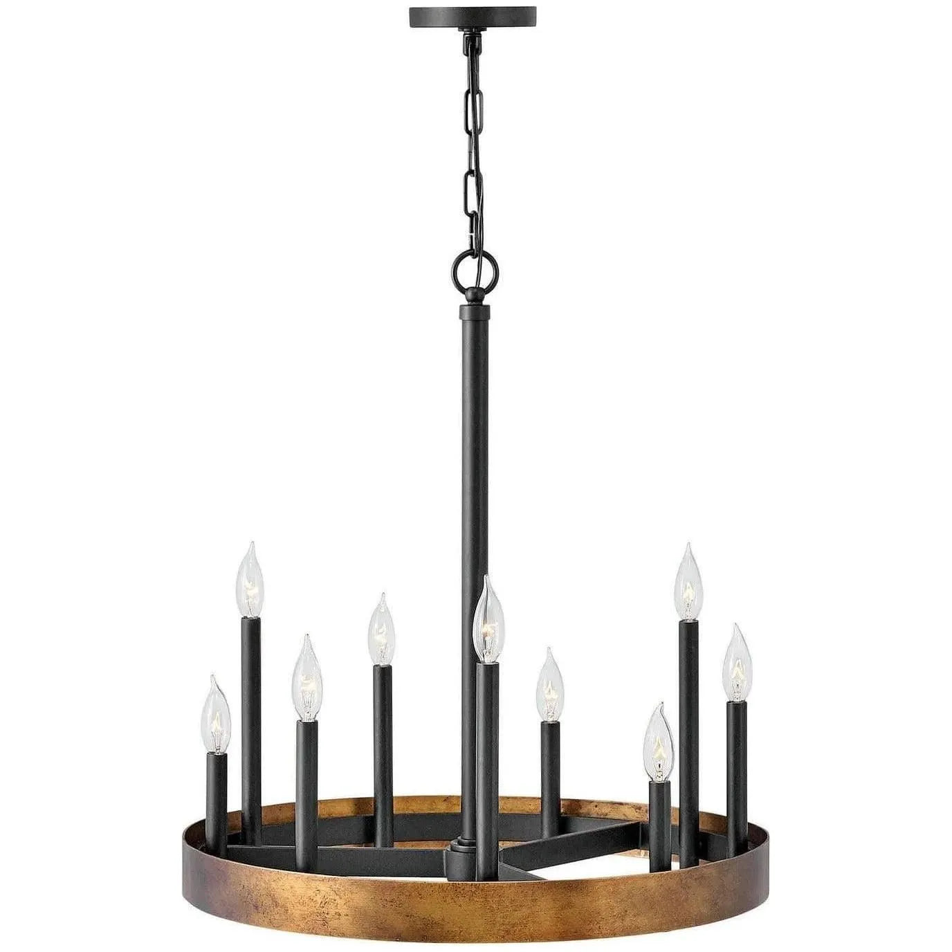 Hinkley Lighting - Wells 24-Inch Chandelier - 3866WA | Montreal Lighting & Hardware