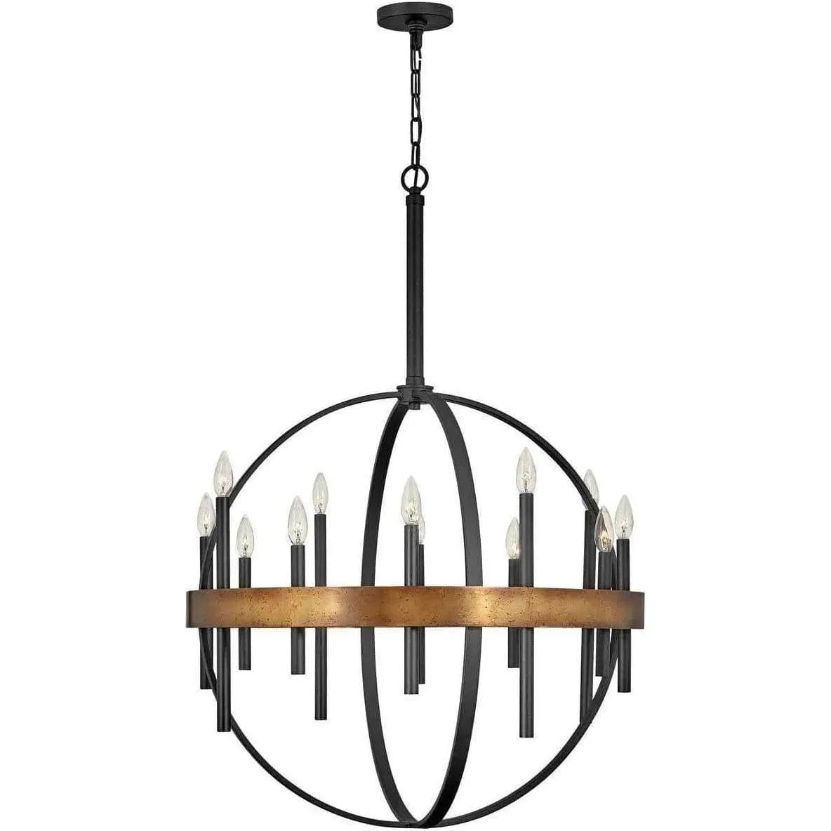 Hinkley Lighting - Wells 30-Inch Chandelier - 3867WA | Montreal Lighting & Hardware