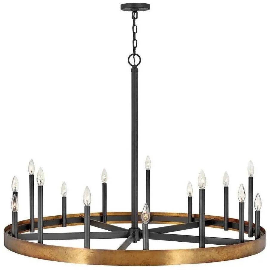 Hinkley Lighting - Wells 45-Inch Chandelier - 3865WA | Montreal Lighting & Hardware