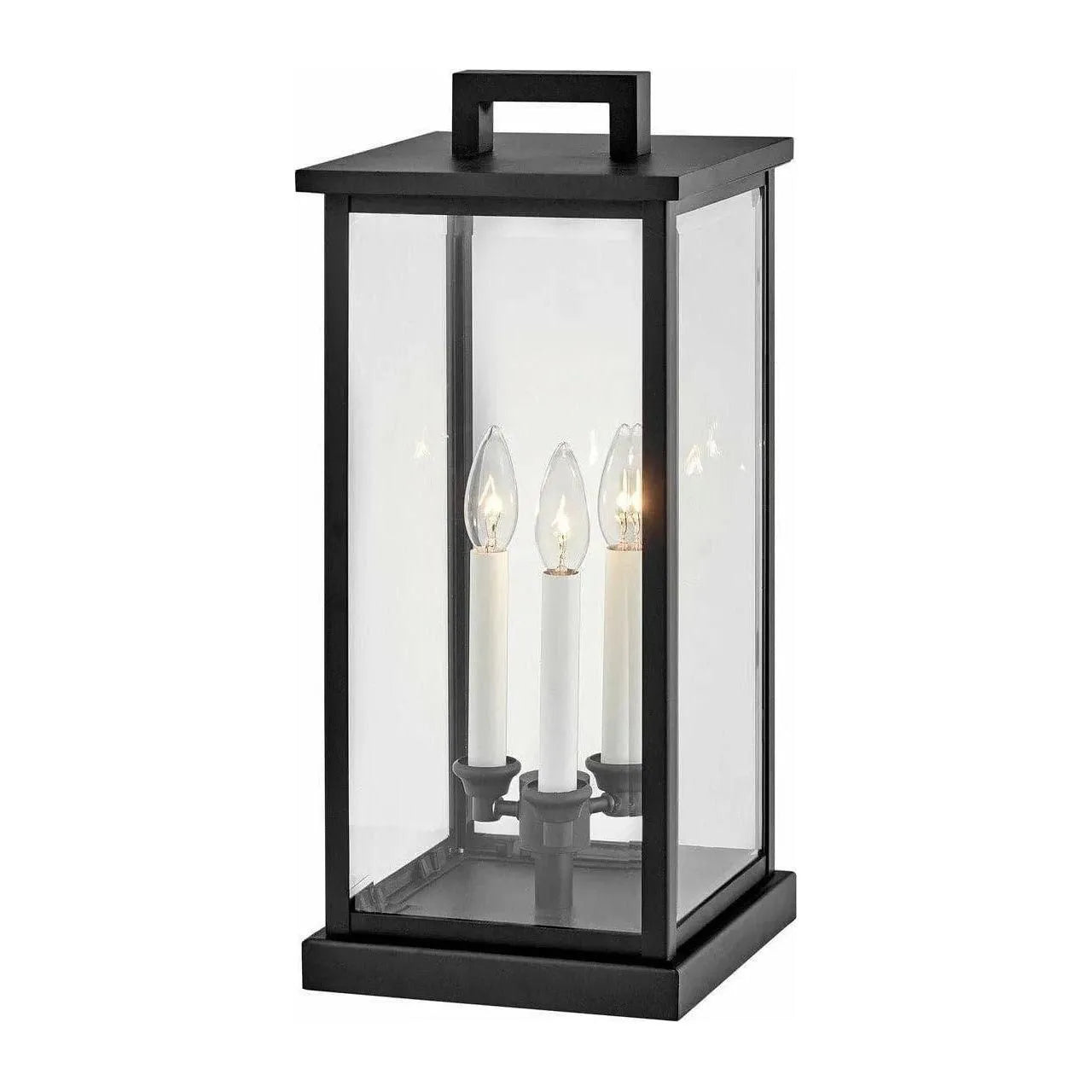 Hinkley Lighting - Weymouth 12V LED Pier Mount - 20017BK-LV | Montreal Lighting & Hardware