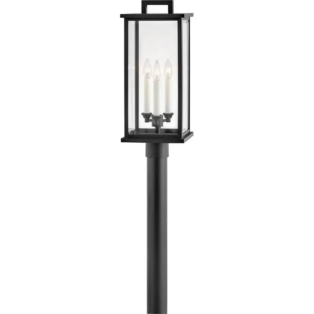 Hinkley Lighting - Weymouth 23-Inch Outdoor Post Mount - 20011BK | Montreal Lighting & Hardware