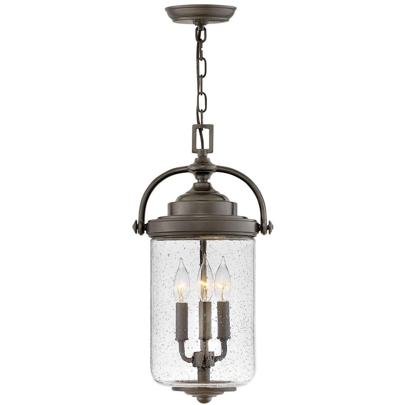 Hinkley Lighting - Willoughby 10-Inch Outdoor Hanging Lantern - 2752OZ | Montreal Lighting & Hardware