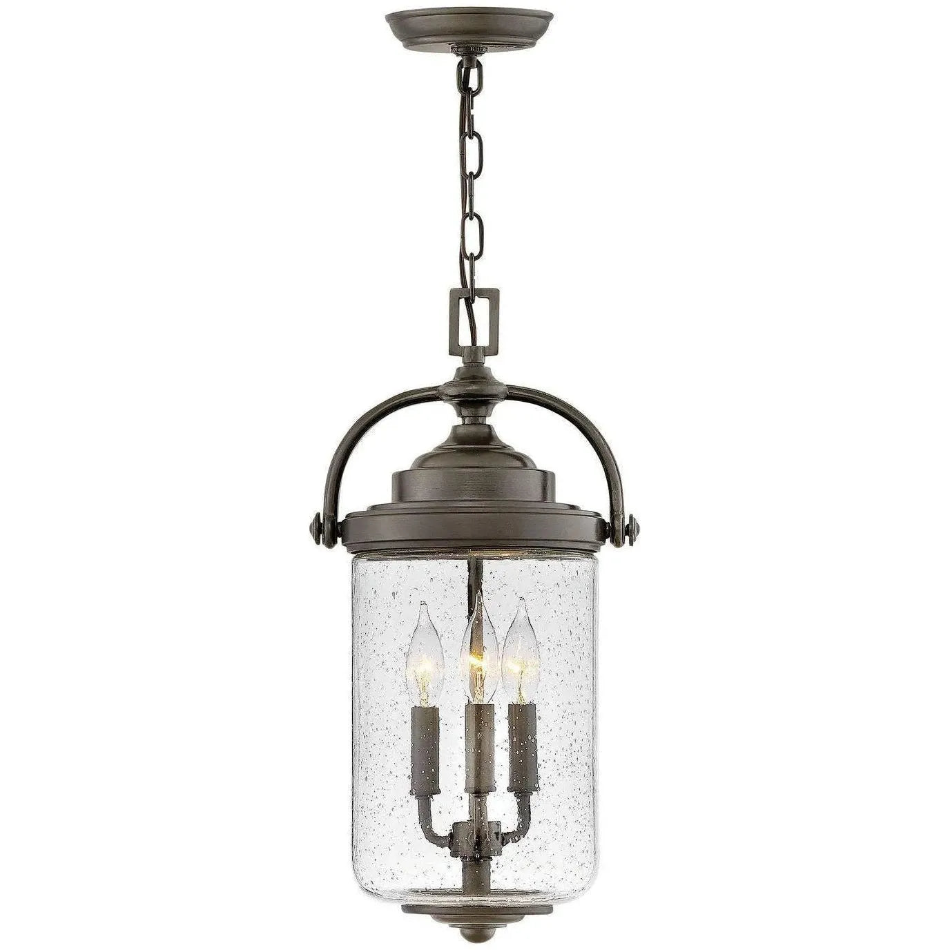 Hinkley Lighting - Willoughby 10-Inch Outdoor Hanging Lantern - 2752OZ | Montreal Lighting & Hardware