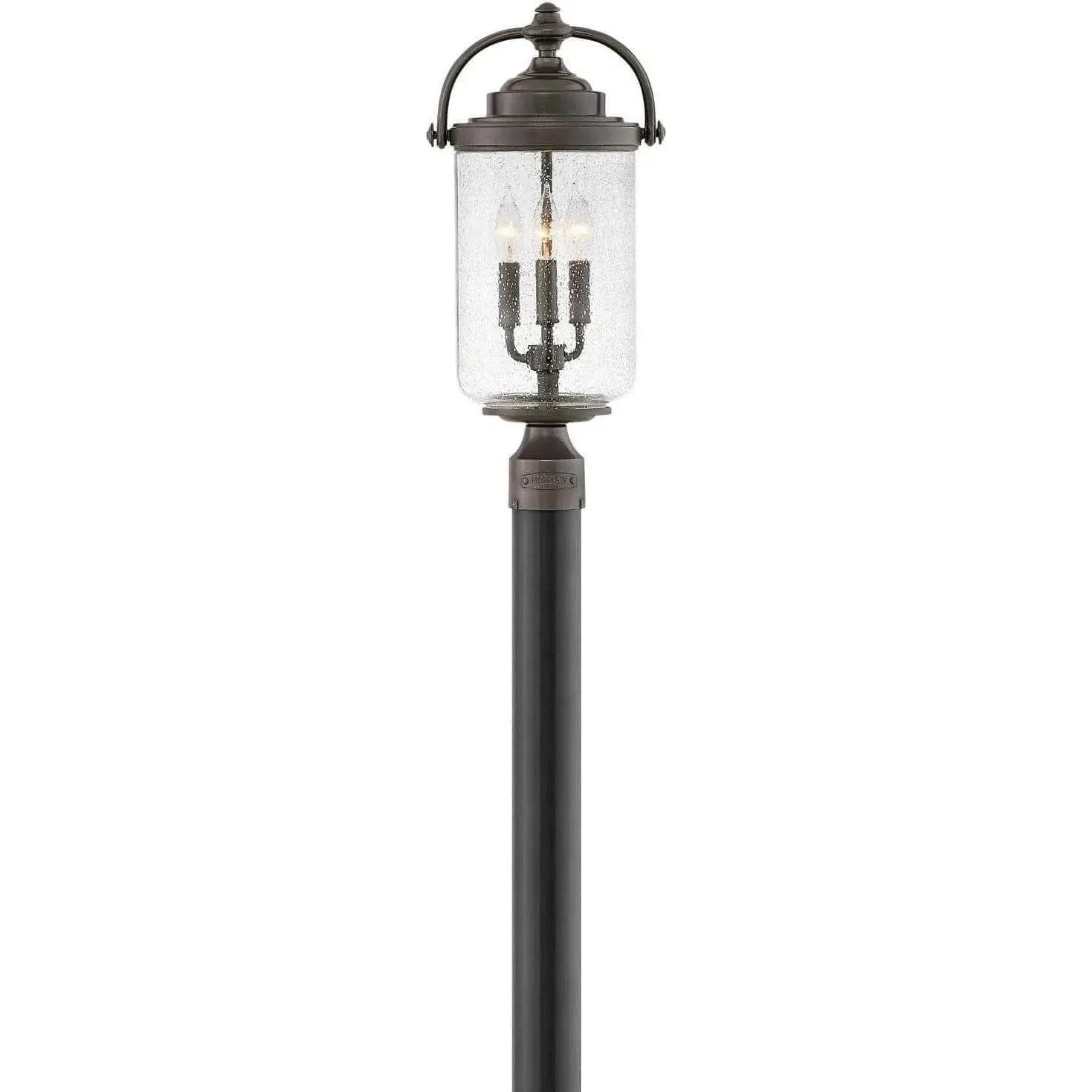 Hinkley Lighting - Willoughby 21-Inch Outdoor Post Mount - 2757OZ | Montreal Lighting & Hardware
