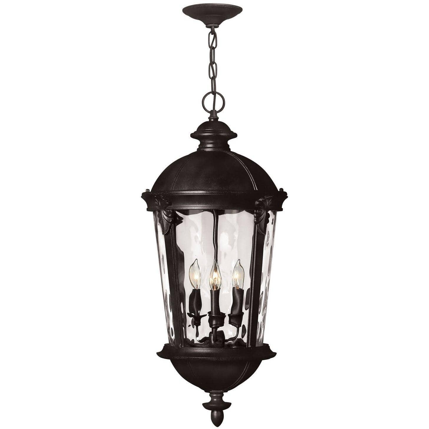 Hinkley Lighting - Windsor 12-Inch Outdoor Hanging Lantern - 1892BK | Montreal Lighting & Hardware
