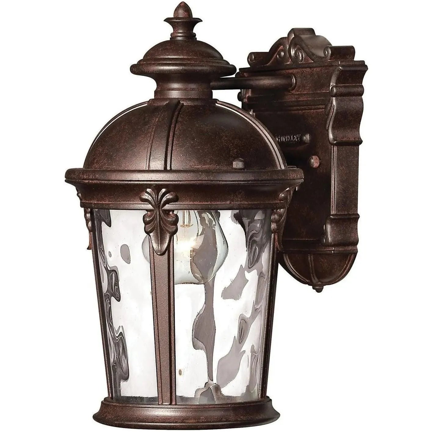 Hinkley Lighting - Windsor 13-Inch Outdoor Wall Mount - 1890BK | Montreal Lighting & Hardware