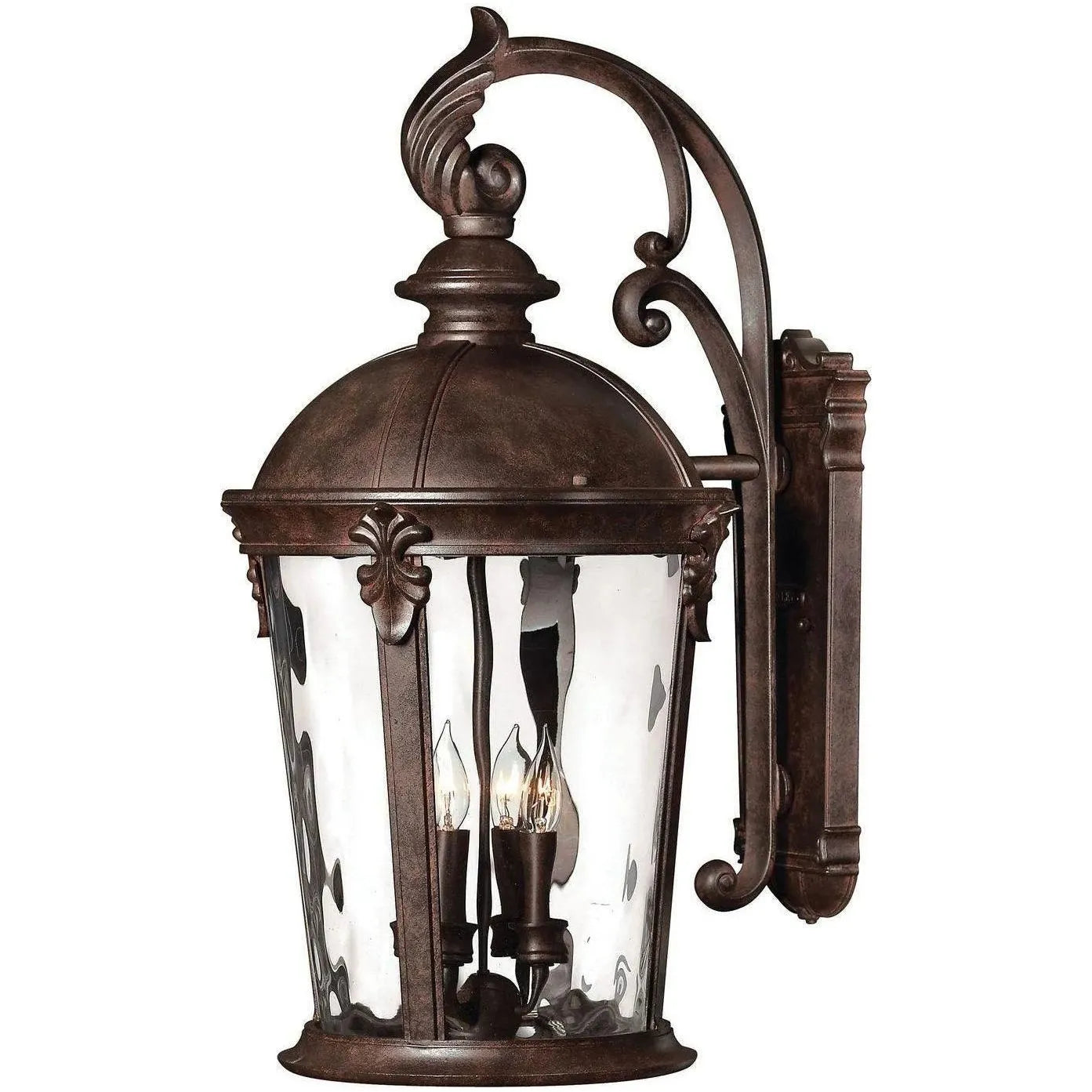Hinkley Lighting - Windsor 26-Inch Outdoor Wall Mount - 1899BK | Montreal Lighting & Hardware
