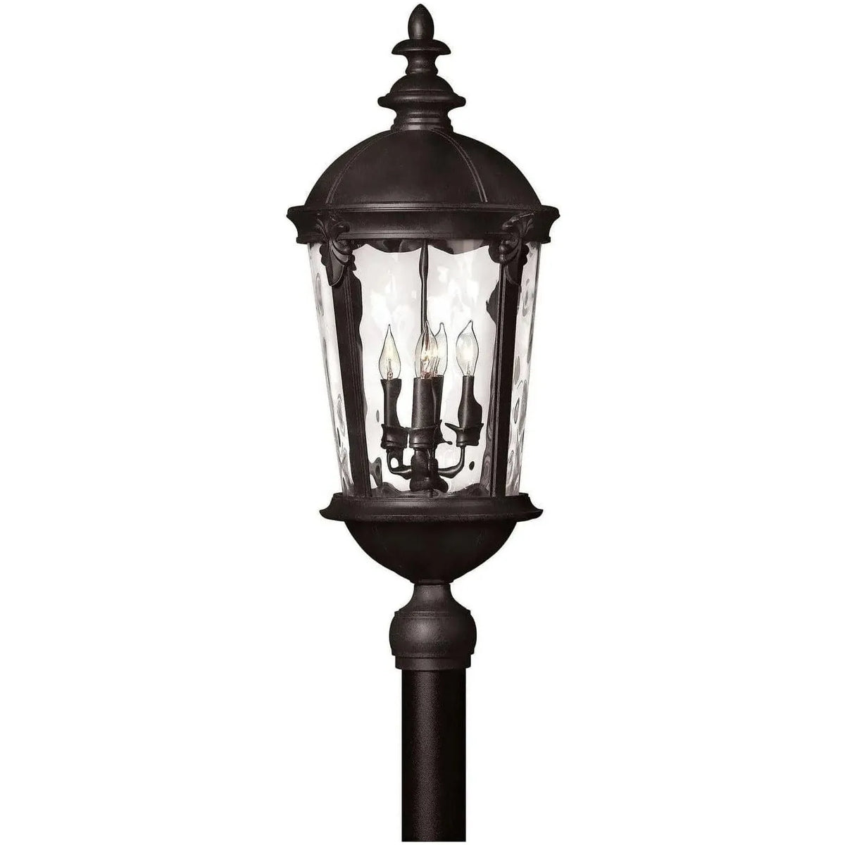 Hinkley Lighting - Windsor 30-Inch Outdoor Post Mount - 1891BK | Montreal Lighting & Hardware