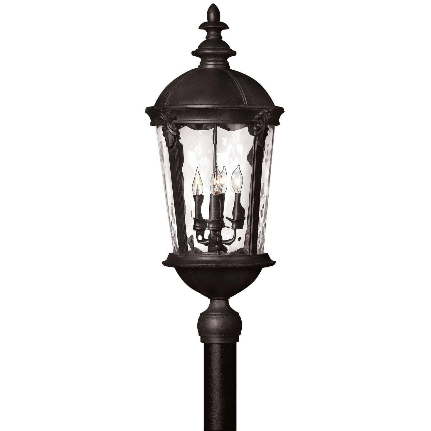 Hinkley Lighting - Windsor 30-Inch Outdoor Post Mount - 1891BK | Montreal Lighting & Hardware