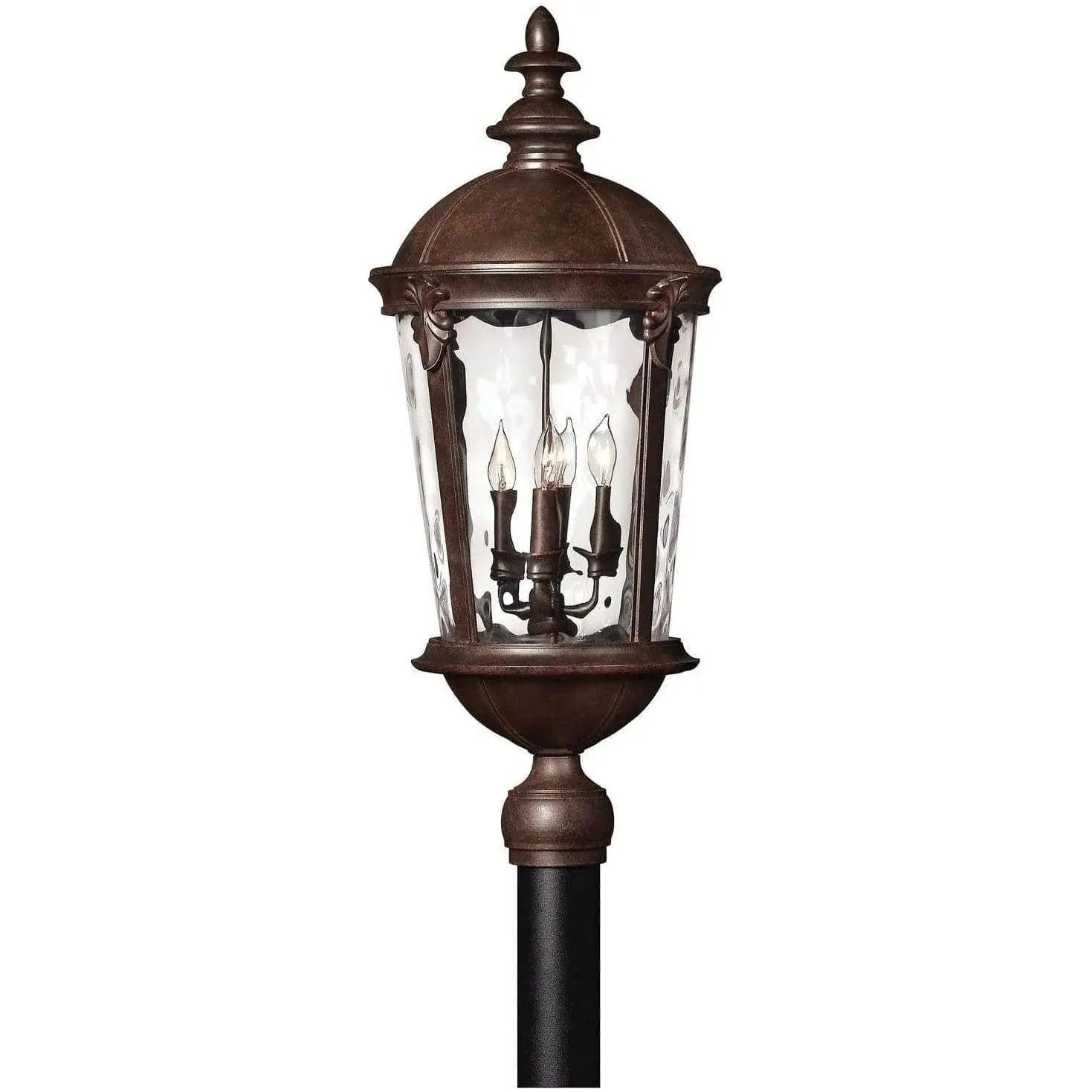 Hinkley Lighting - Windsor 30-Inch Outdoor Post Mount - 1891BK | Montreal Lighting & Hardware