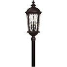 Hinkley Lighting - Windsor 35-Inch Outdoor Post Mount - 1921BK | Montreal Lighting & Hardware