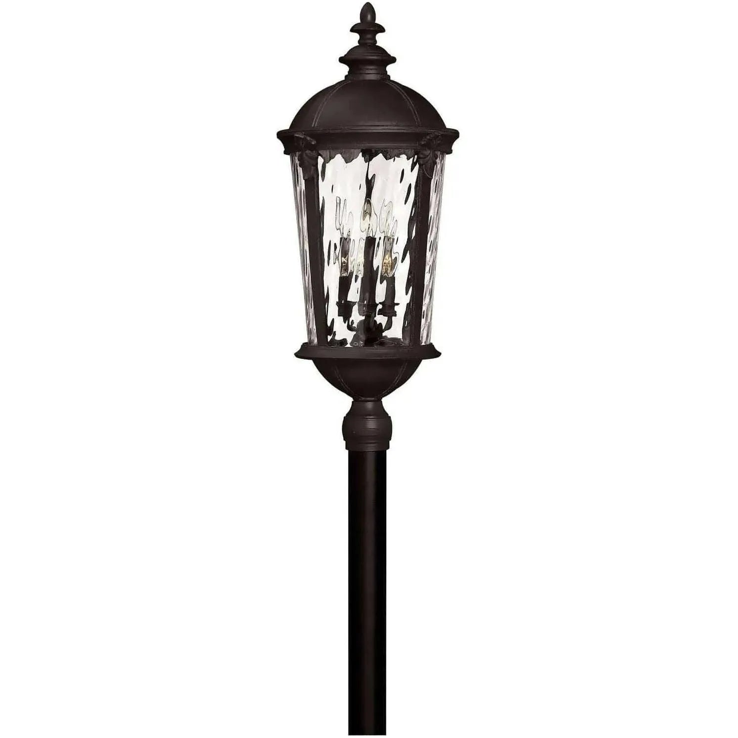 Hinkley Lighting - Windsor 35-Inch Outdoor Post Mount - 1921BK | Montreal Lighting & Hardware
