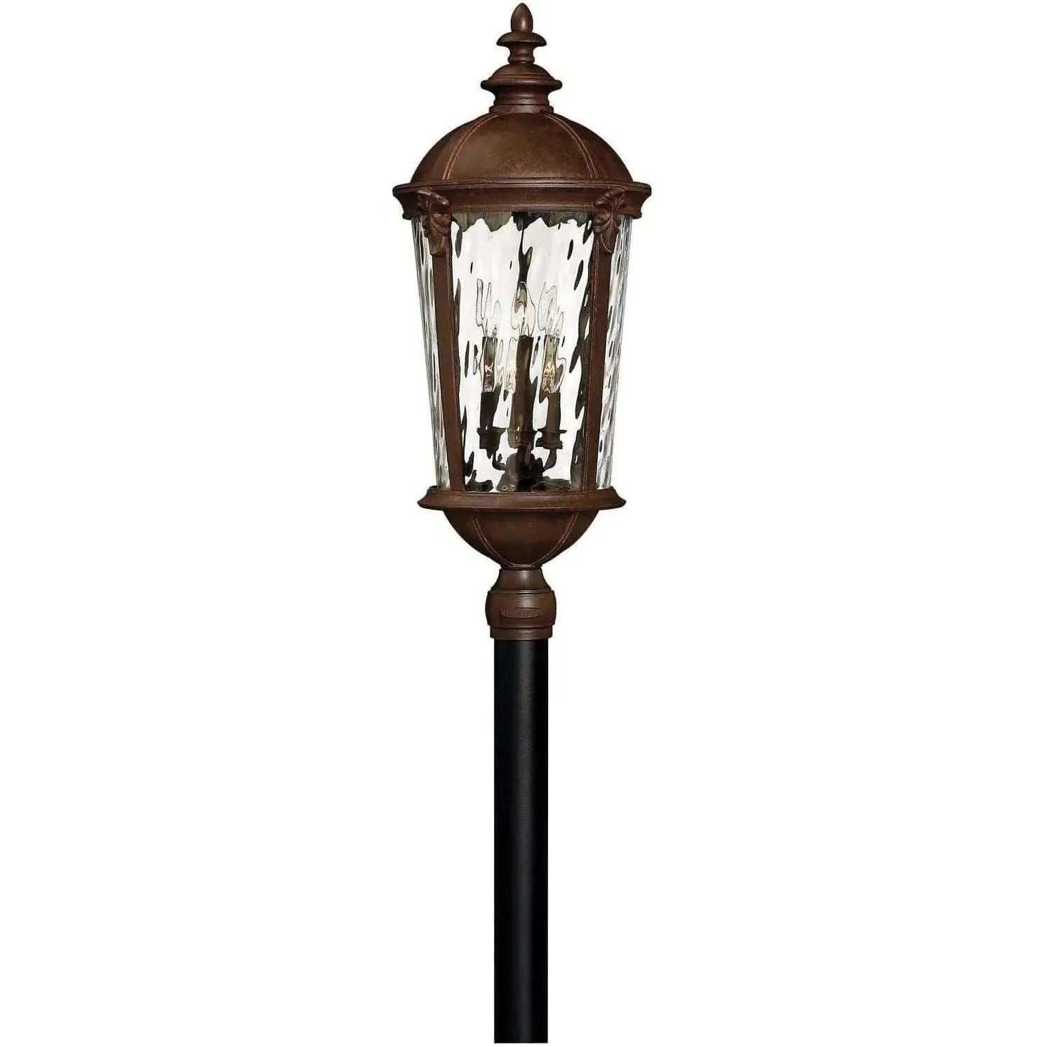 Hinkley Lighting - Windsor 35-Inch Outdoor Post Mount - 1921BK | Montreal Lighting & Hardware