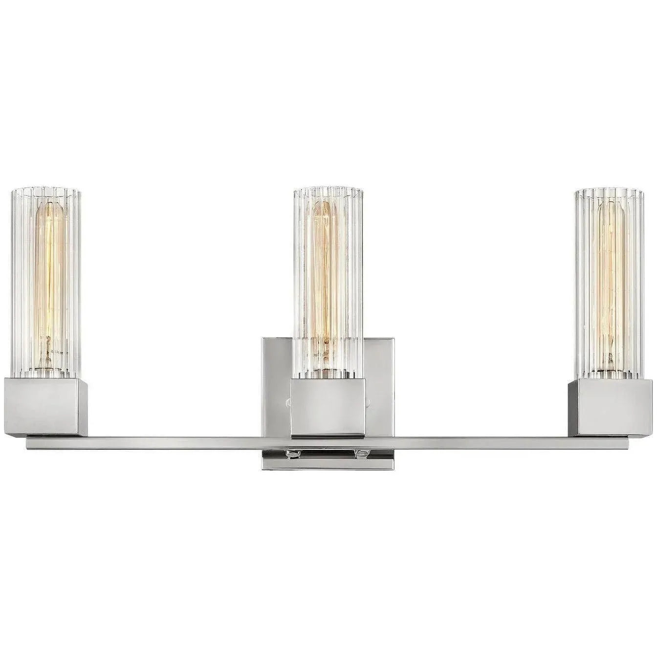 Hinkley Lighting - Xander 23-Inch Three Light Bath - 5973PN | Montreal Lighting & Hardware