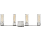 Hinkley Lighting - Xander 32-Inch Four Light Bath - 5974PN | Montreal Lighting & Hardware