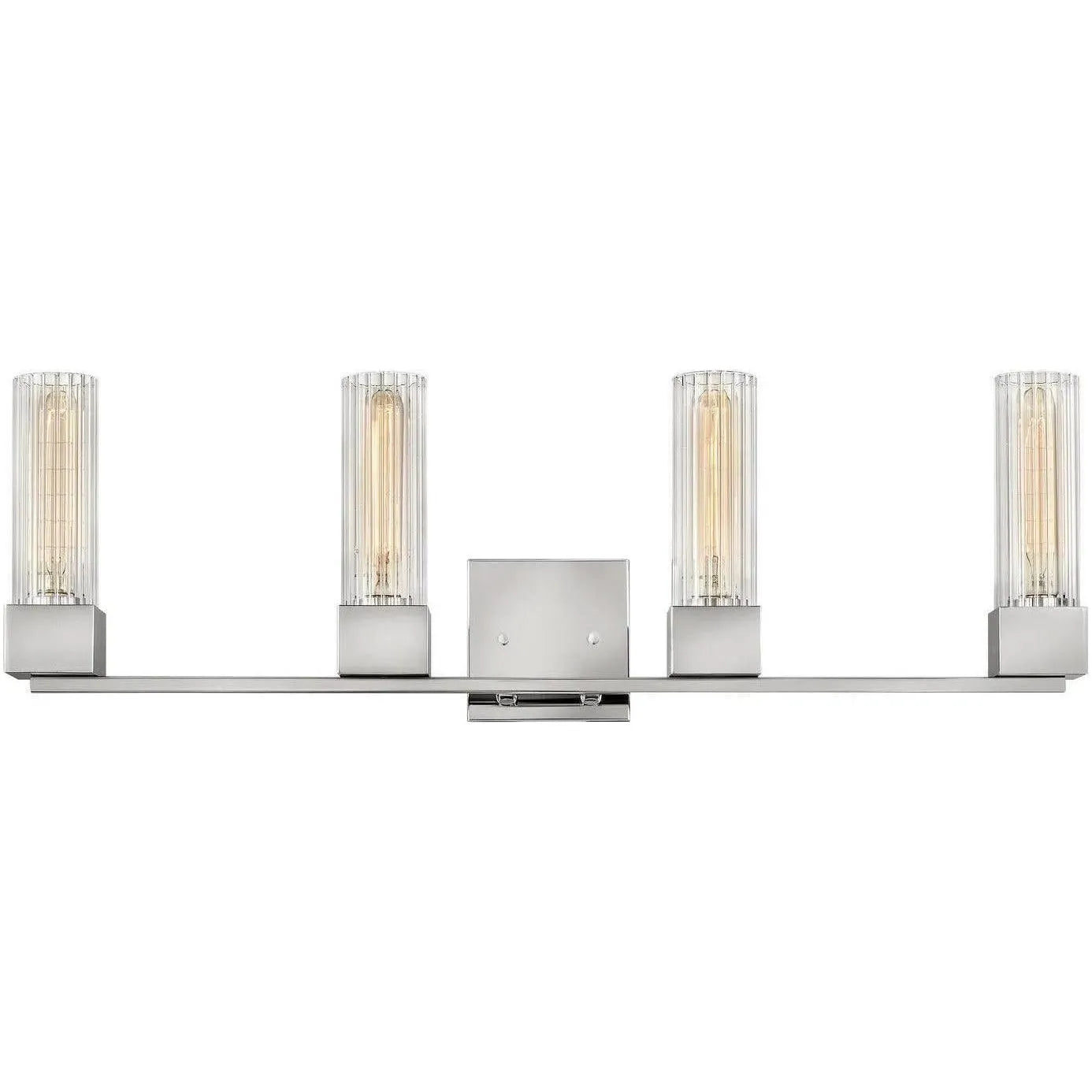 Hinkley Lighting - Xander 32-Inch Four Light Bath - 5974PN | Montreal Lighting & Hardware