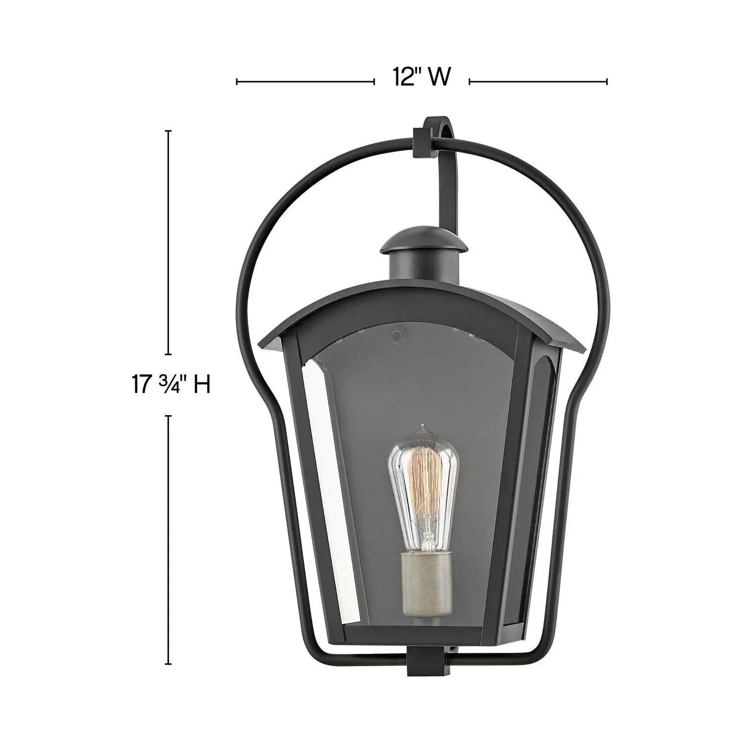 Hinkley Lighting - Yale Wall Mount - 13300BK | Montreal Lighting & Hardware