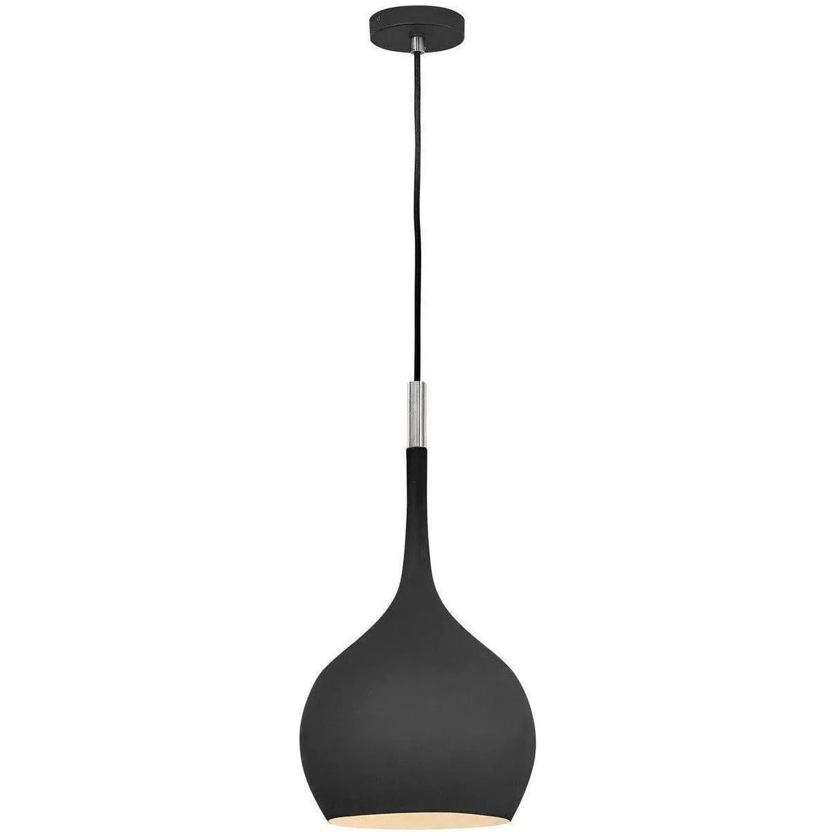 Hinkley Lighting - Ziggy 12-Inch Pendant - 4457BK | Montreal Lighting & Hardware