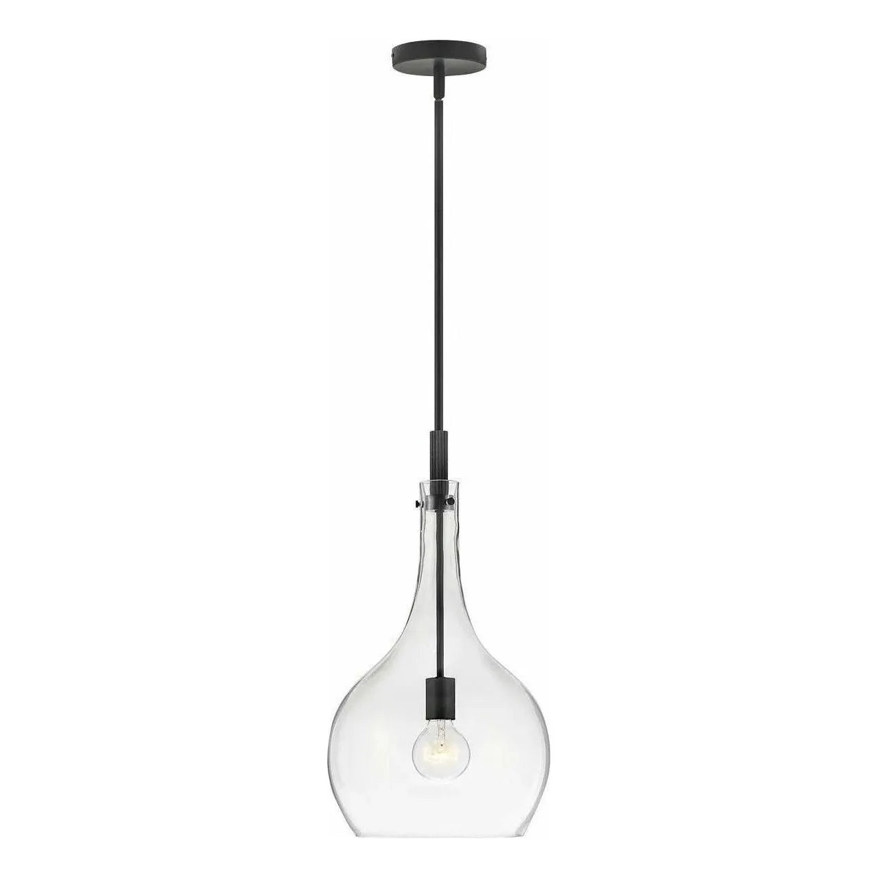 Hinkley Lighting - Ziggy Pendant - 4457BK-CL | Montreal Lighting & Hardware