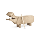 Kay Bojesen 39202 Hippo Wooden Figurine in Oak