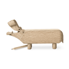 Kay Bojesen 39202 Hippo Wooden Figurine in Oak