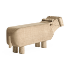 Kay Bojesen 39202 Hippo Wooden Figurine in Oak